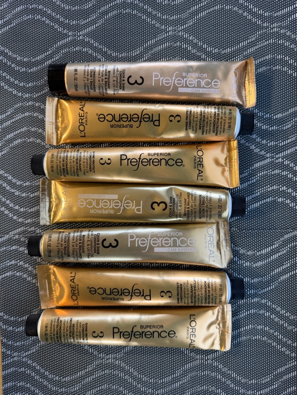 Preference Loreal Shine Protect Conditioner Step 3 - 1.86 fl oz Bottles Lot of 7 - Picture 7 of 7